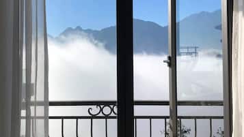 Blick auf die Berge