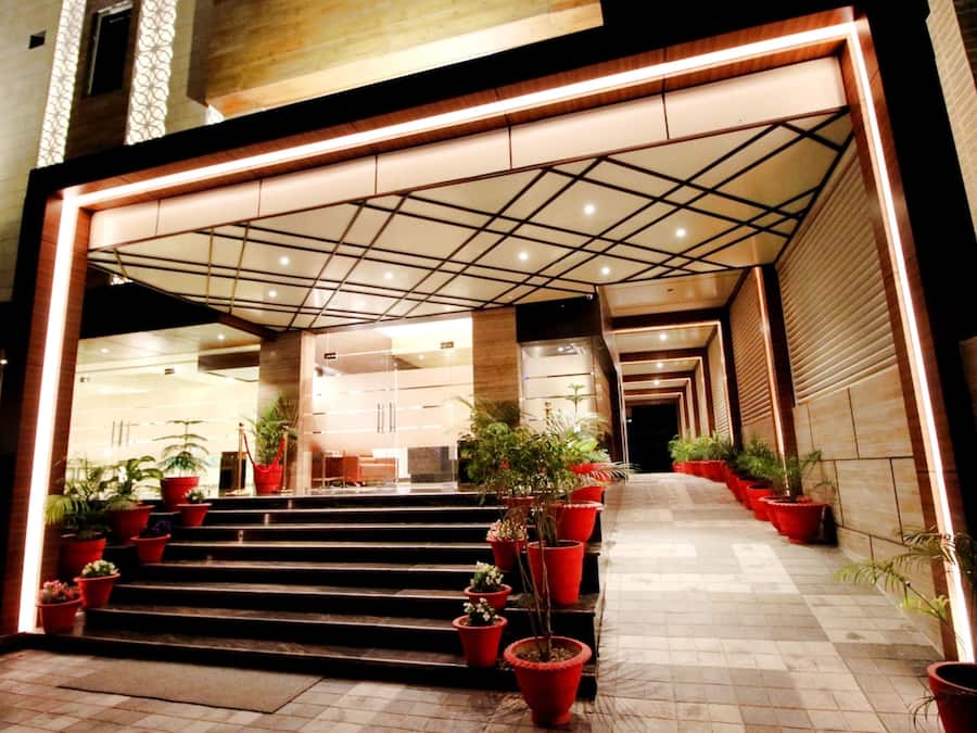 Entrada de la propiedad