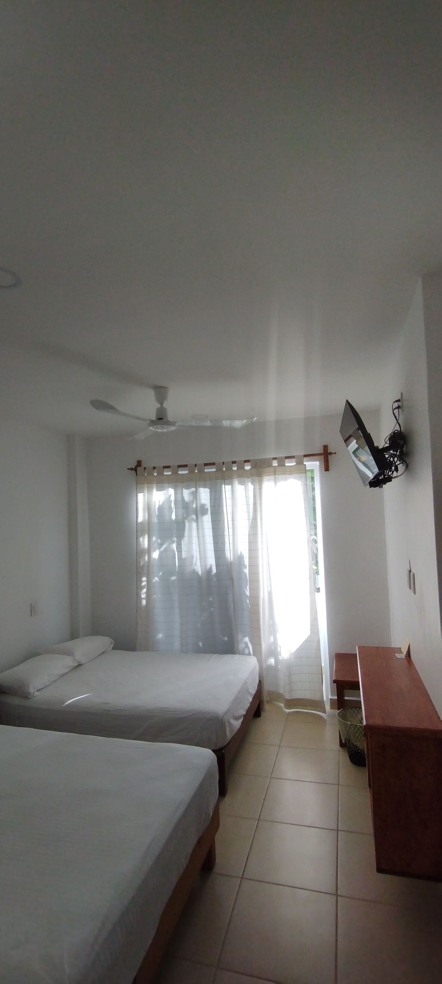 standard room, 2 double beds | iron/ironing board, free wifi, bed sheets