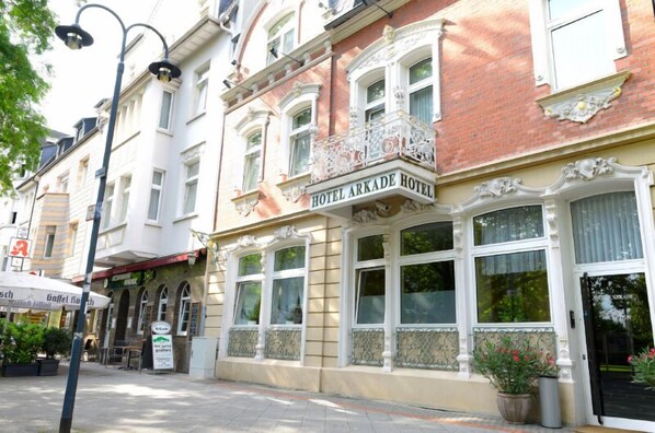 Façade de l’hébergement