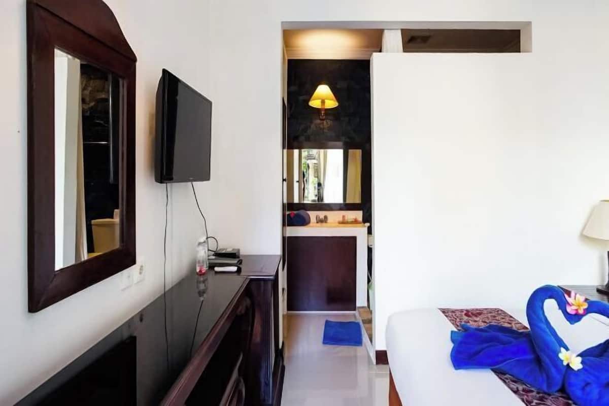 Minibar, escritorio, wifi gratis y ropa de cama