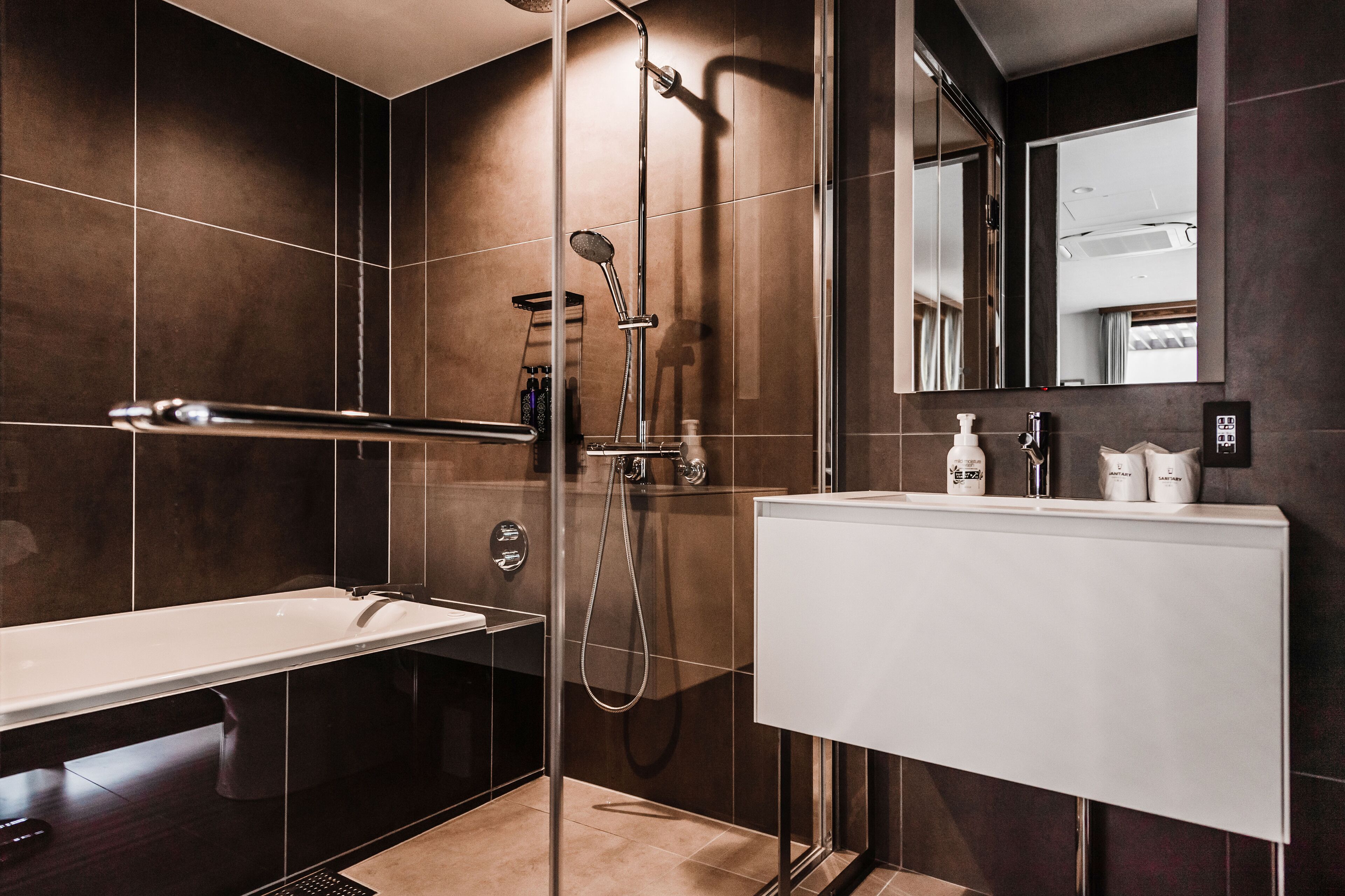 Deluxe-Zweibettzimmer, Nichtraucher (Main Building,30sqm) | Badezimmer