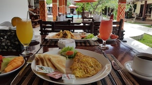Se sirven desayunos, almuerzos y cenas