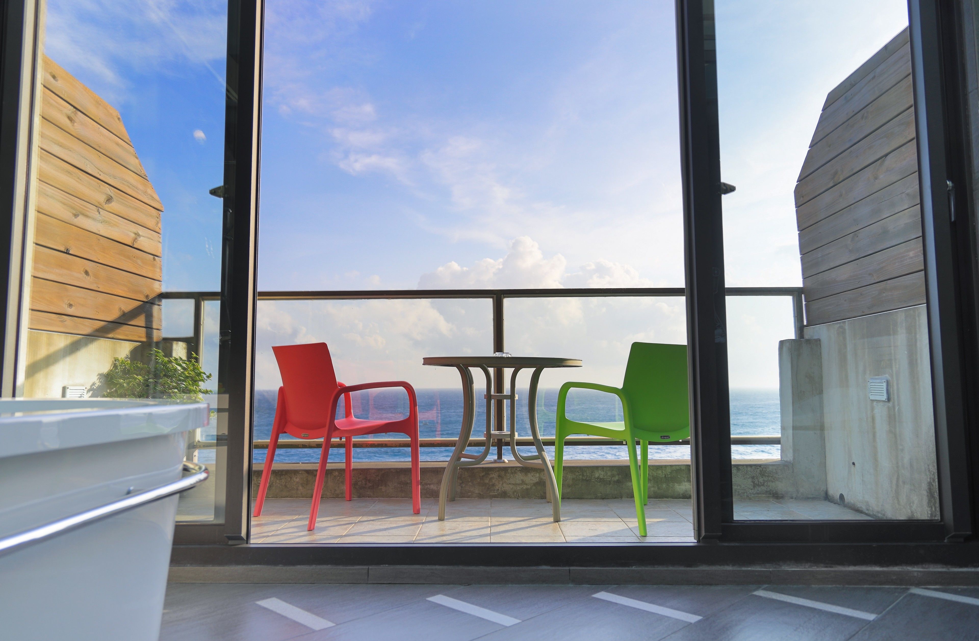 superior double room, ocean view (room4) | view from room