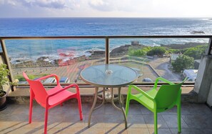 Superior Double Room, Ocean View (Room4) | View from room - Jing Guan Hotel (Hengchun)