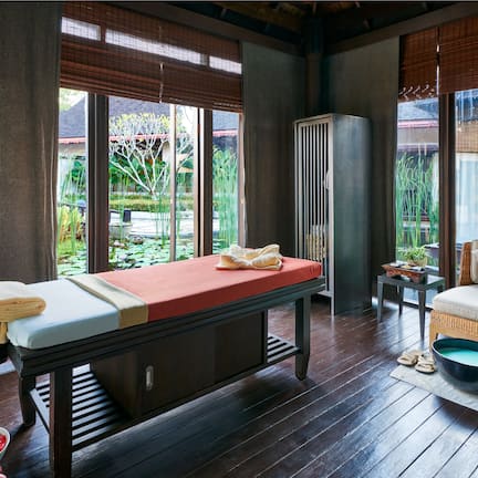 Body treatments, aromatherapy, Thai massages, body scrubs, facials