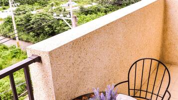 Comfort Quadruple Room, 2 Double Beds, Mountain View | View from room