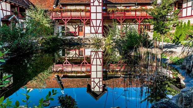 Courtyard - Hotel Gut Voigtländer (Blankenburg)