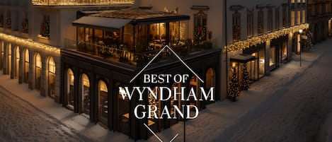 Façade de l’hébergement