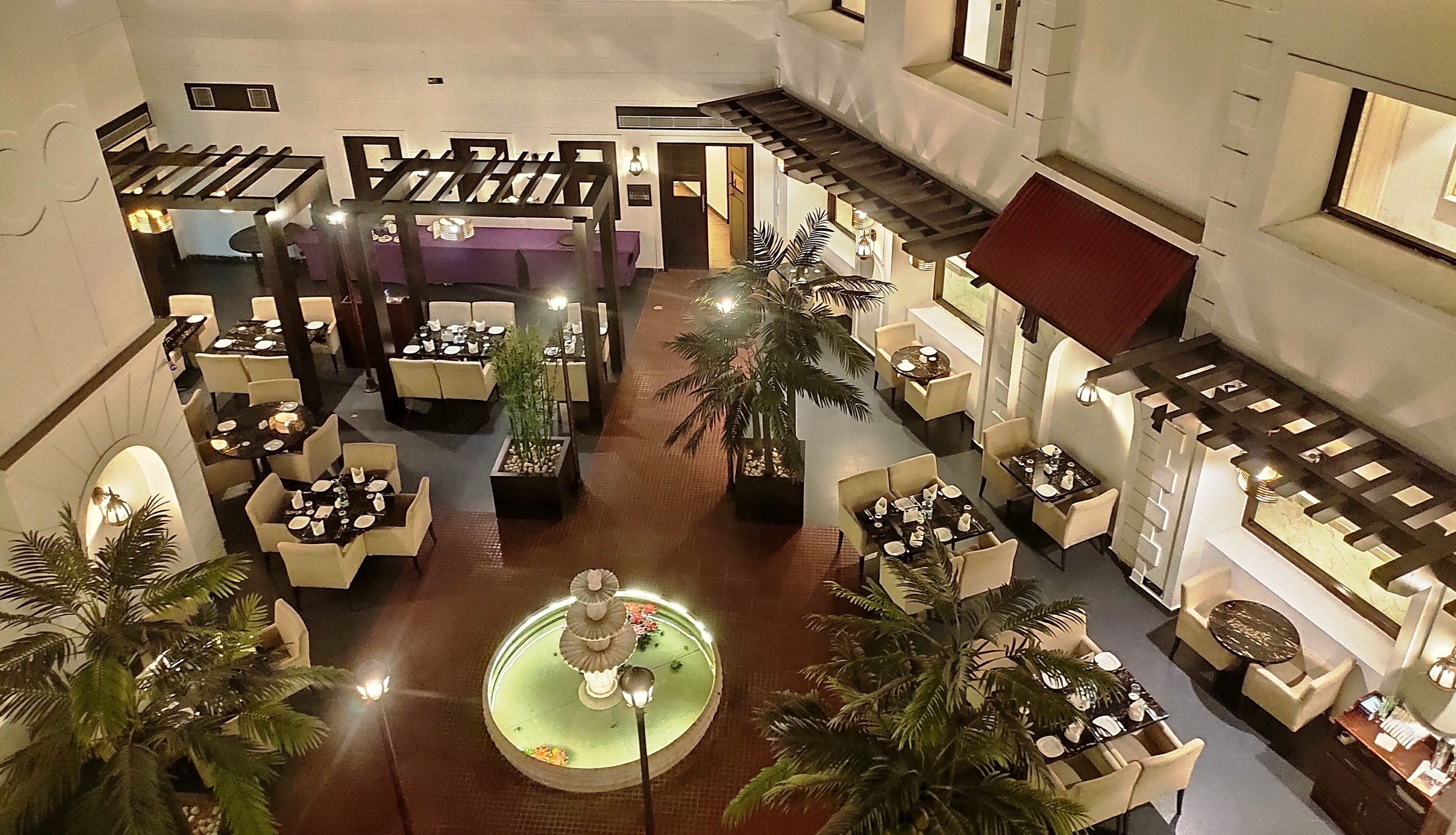 Lunch and dinner served, Indian cuisine