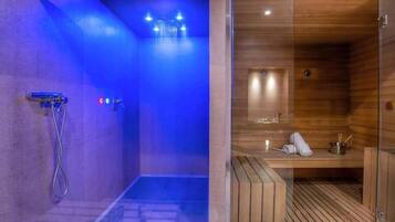 Relax Room & SPA, basement floor | Premium bedding, laptop workspace, soundproofing, iron/ironing board