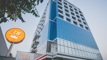 Voorkant van accommodatie