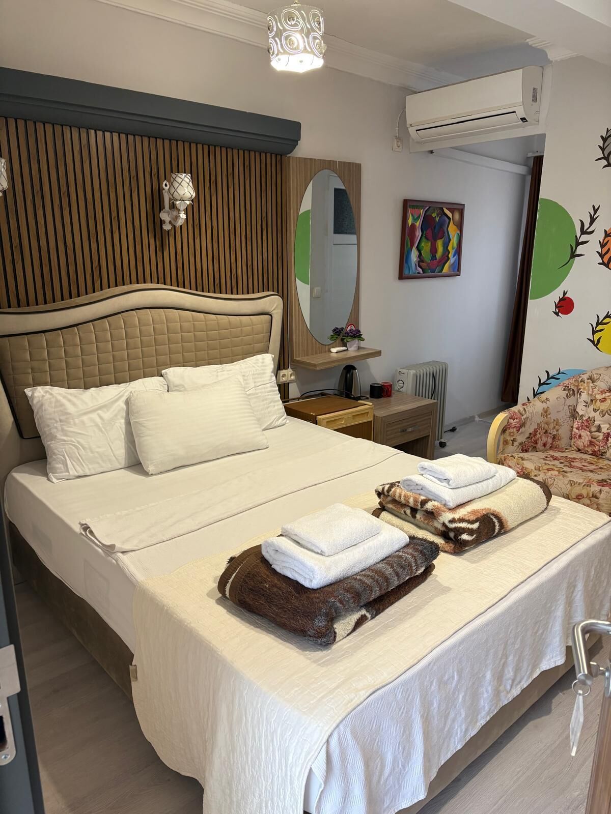 Standard Double Room | 2 bedrooms, Frette Italian sheets, premium bedding, blackout drapes