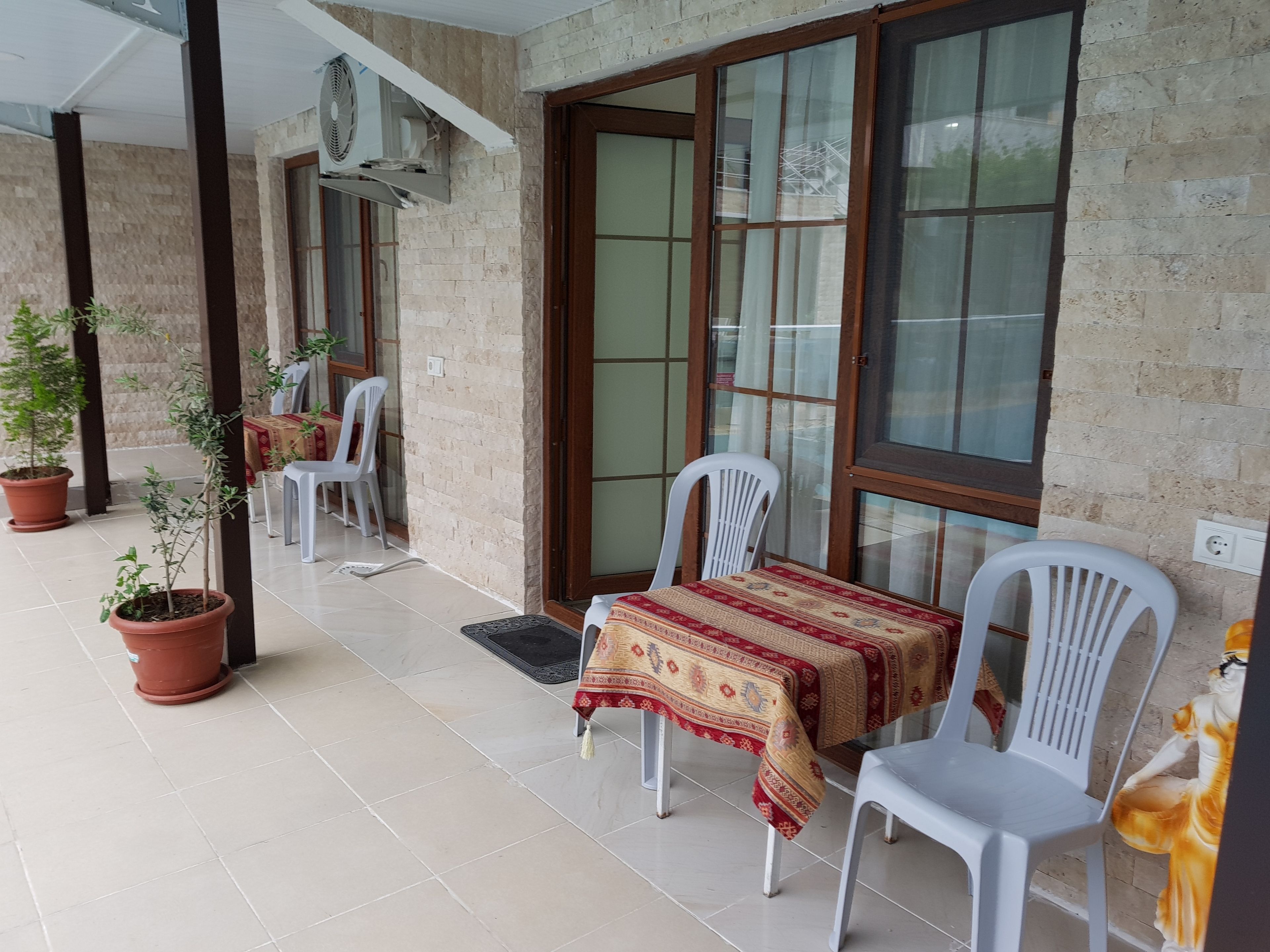 deluxe triple room, 1 bedroom, garden view | terrace/patio