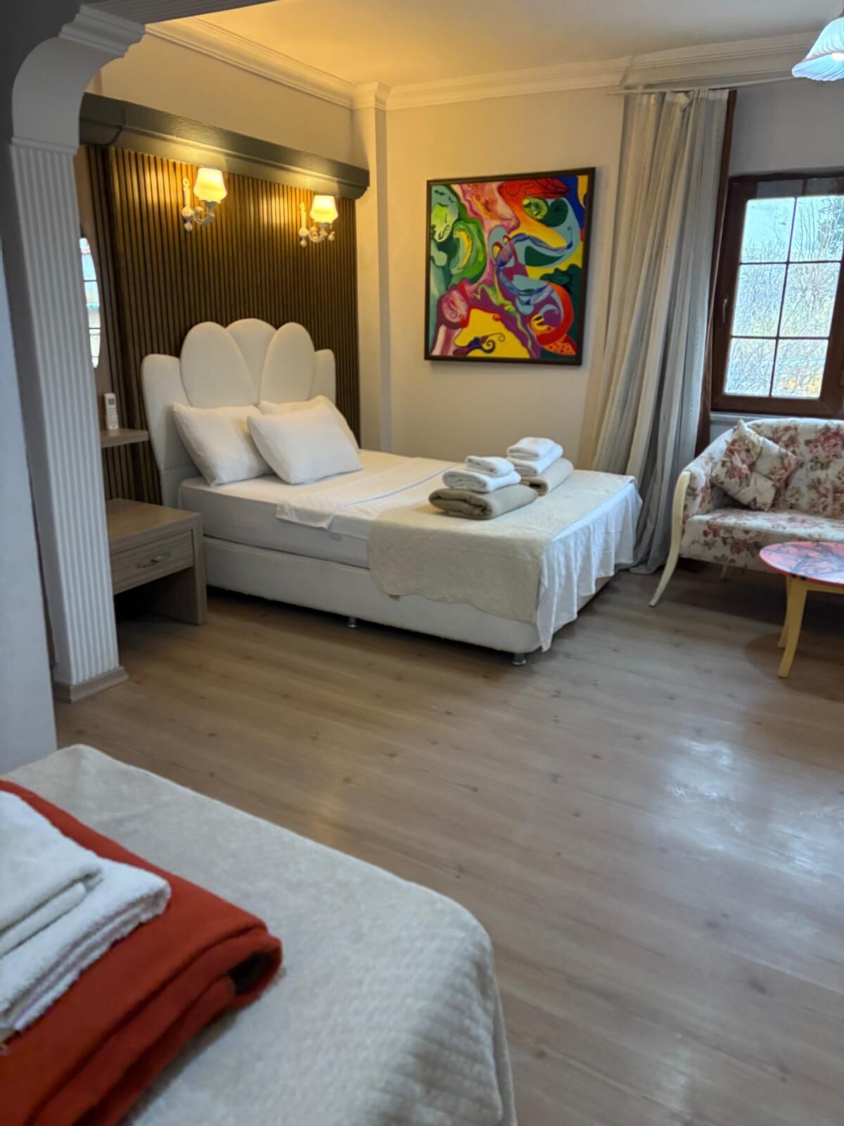 Firemannsrom – comfort, fjellutsikt | 2 soverom, sengetøy av topp kvalitet, wi-fi (inkludert) og sengetøy