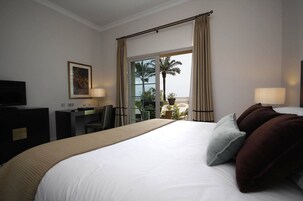 Premium bedding, minibar, in-room safe, desk