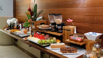 Frokostbuffé er inkludert hver dag