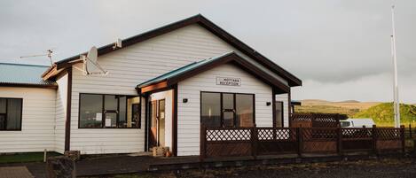 Fachada de la propiedad