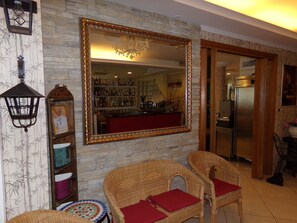 Àrea amb seients del vestíbul