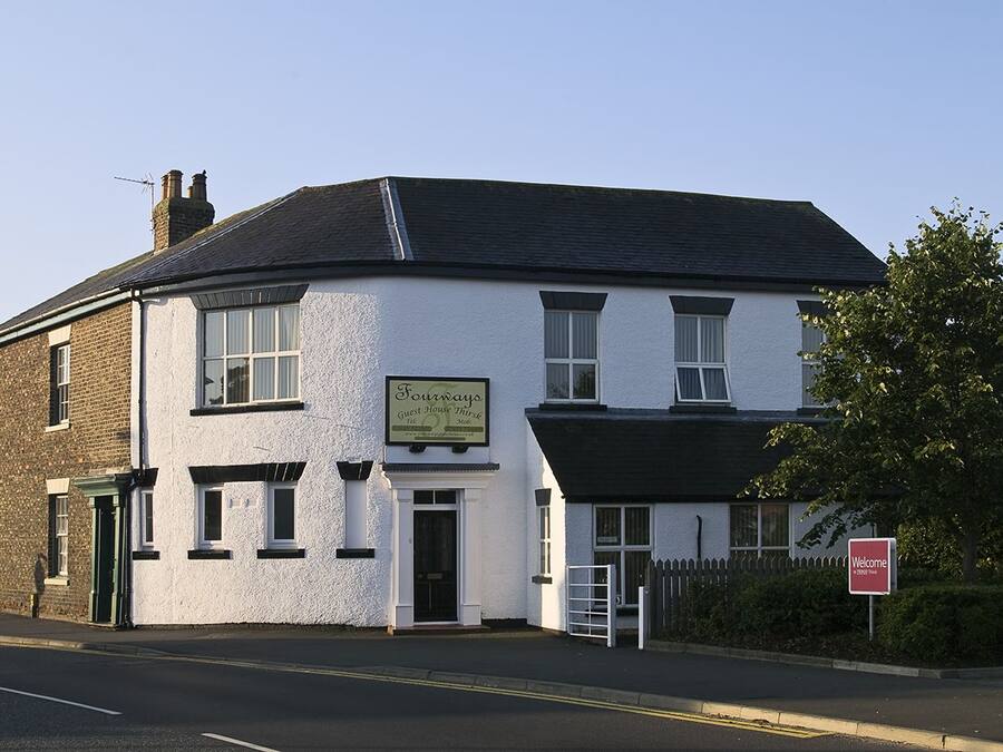 Voorkant van accommodatie