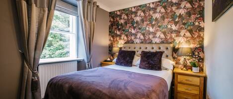 Individually decorated, desk, soundproofing, iron/ironing board