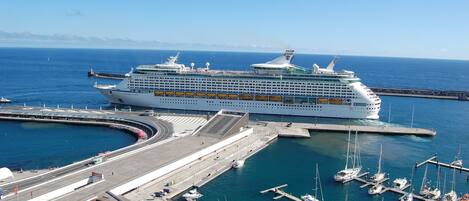 Vue depuis l’hébergement