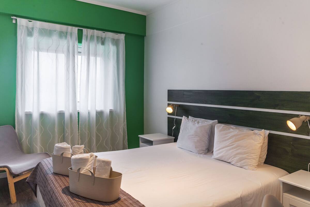 Double or Twin Room, Shared Bathroom, Garden View