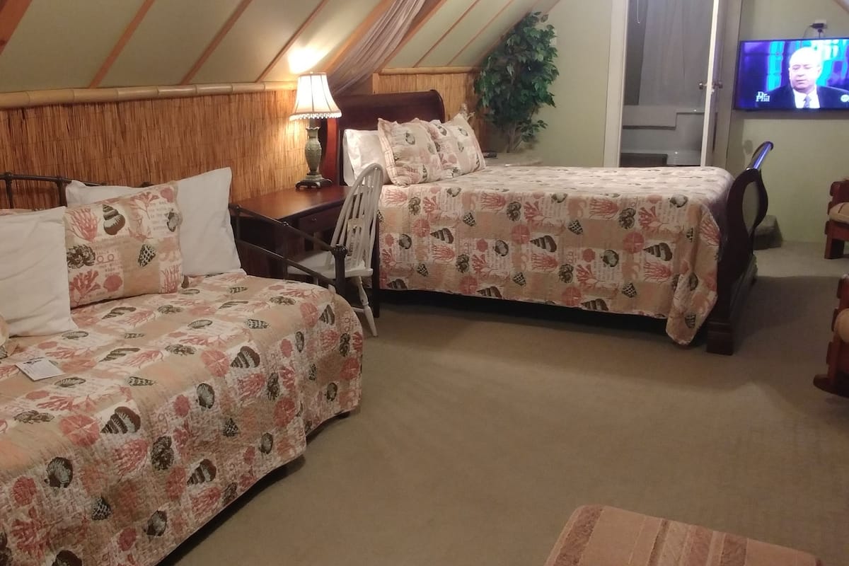 Habitación (Hideaway Suite: Queen and Trundle Bed) | Ropa de cama de alta calidad, camas con efecto memoria y escritorio