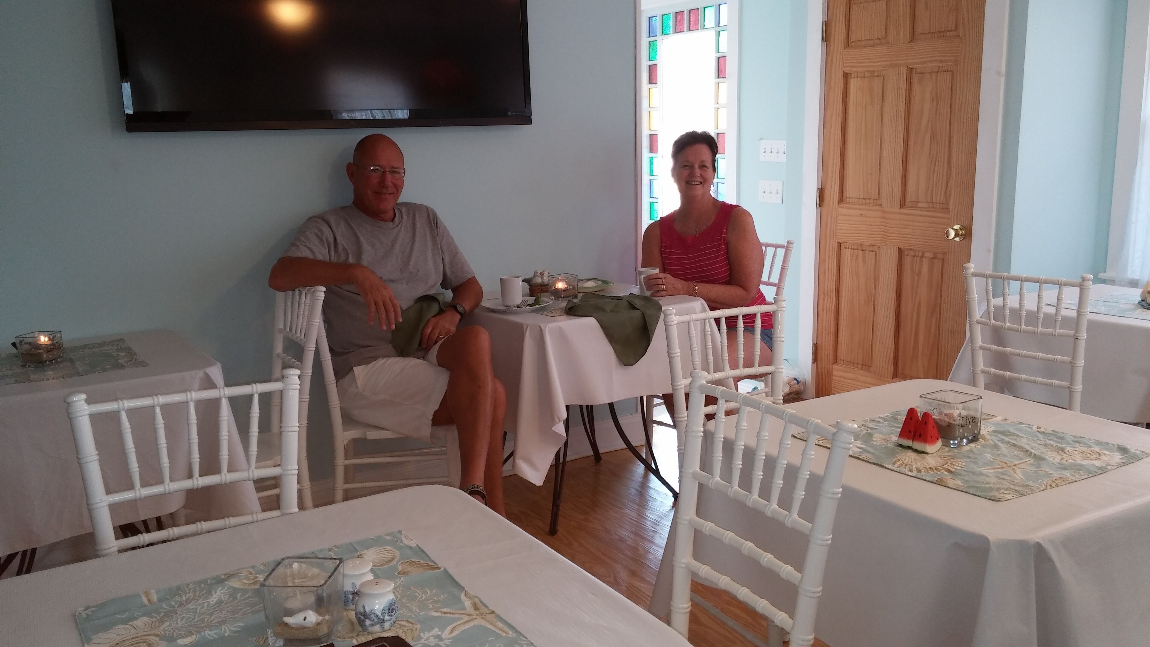 Breakfast area