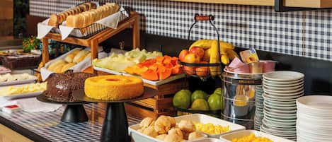 Petit déjeuner buffet compris tous les jours