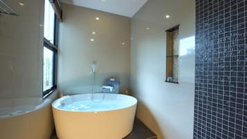 Baignoire relaxante profonde
