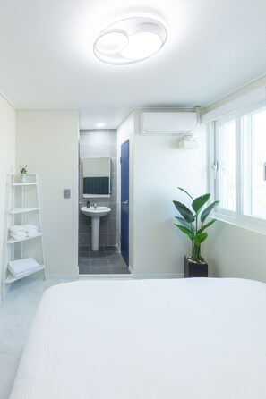 Penthouse Cao cấp | Màn/rèm cản sáng, truy cập Internet không dây miễn phí, bộ trải giường 