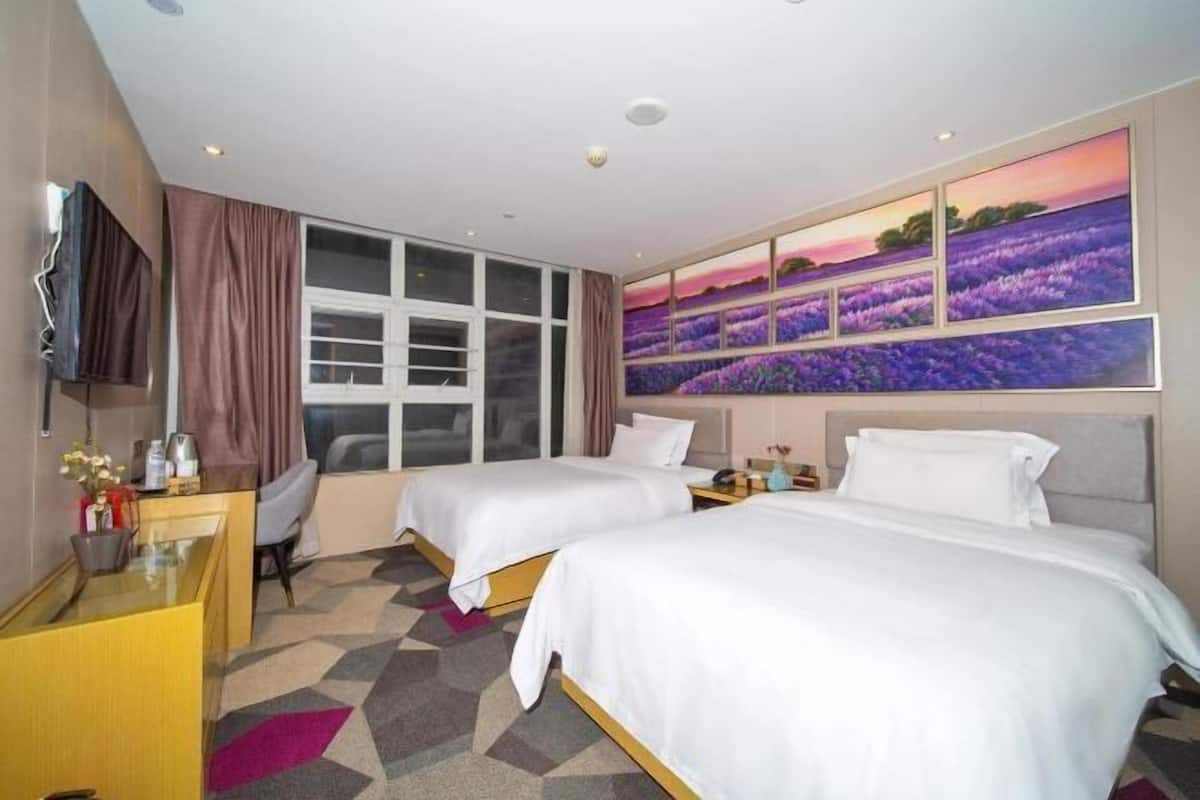 Minibar, desk, blackout drapes, free WiFi