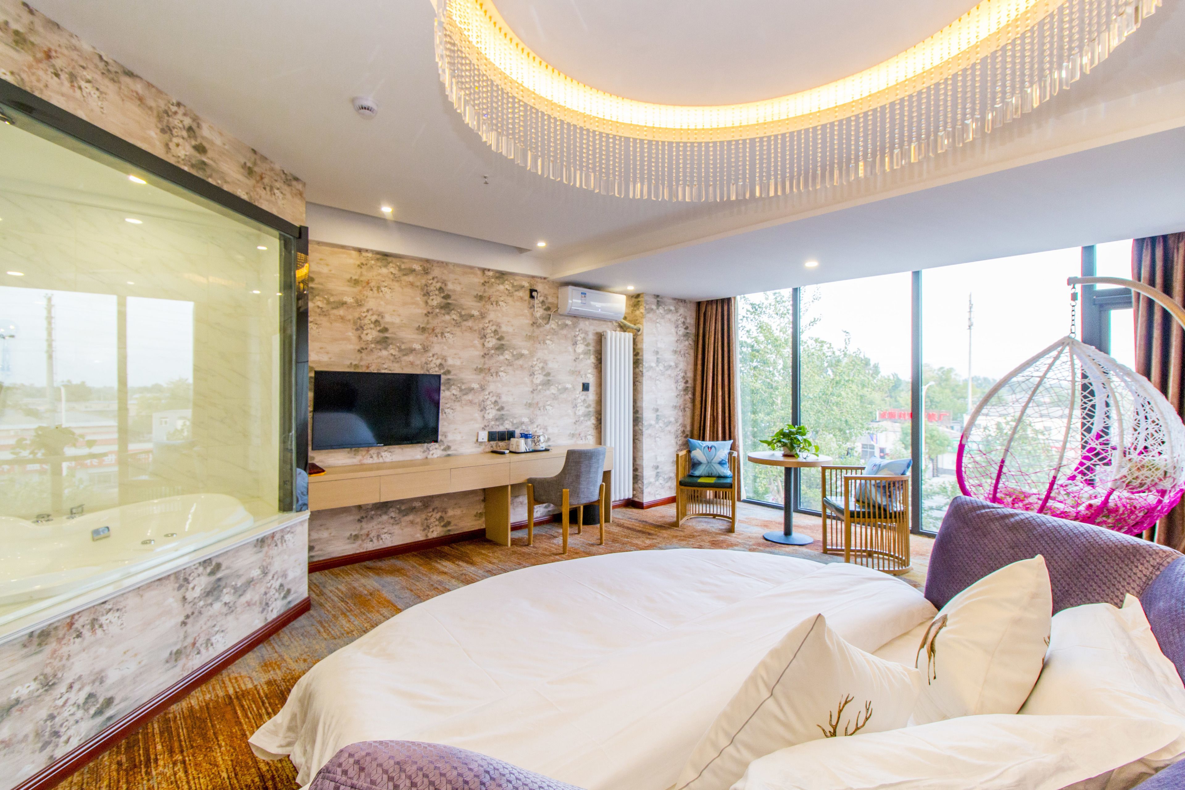 Cloud Theme Room | Living room | TV