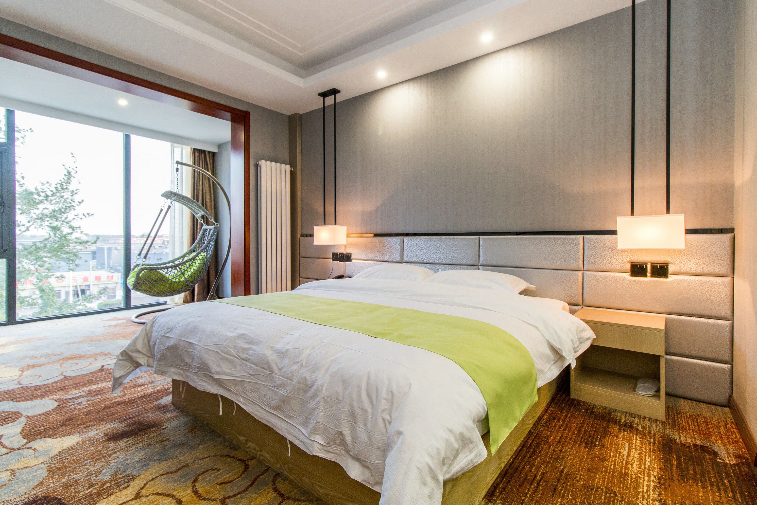 deluxe king room  | minibar, desk, blackout curtains, iron/ironing board