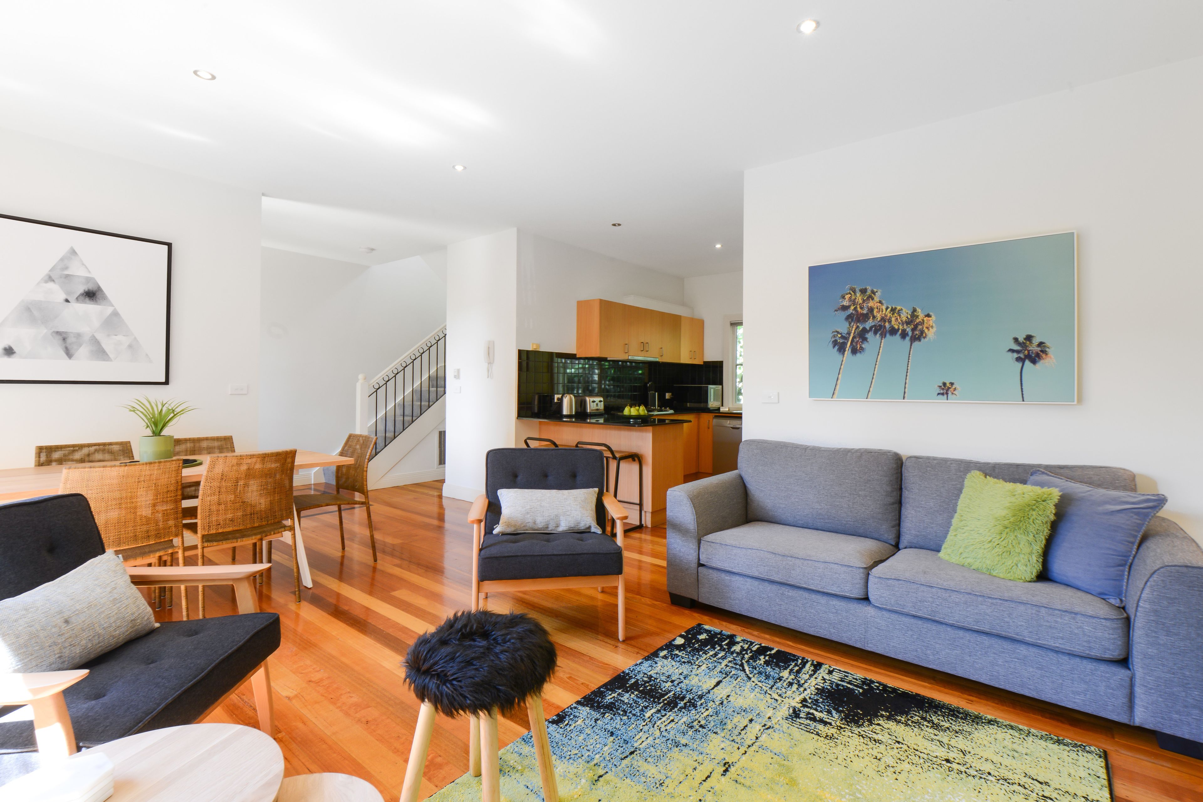 House, 3 Bedrooms, 2 Bathrooms | Living room | Flat-screen TV, fireplace, DVD player