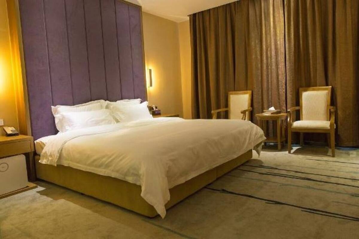 Minibar, escritorio, cortinas blackout y wifi gratis 
