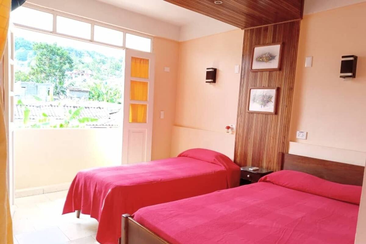 1 habitación, sábanas de algodón egipcio y ropa de cama de alta calidad