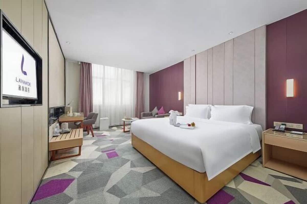 In-room safe, desk, blackout drapes, iron/ironing board