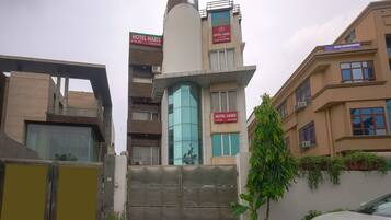 Voorkant van accommodatie