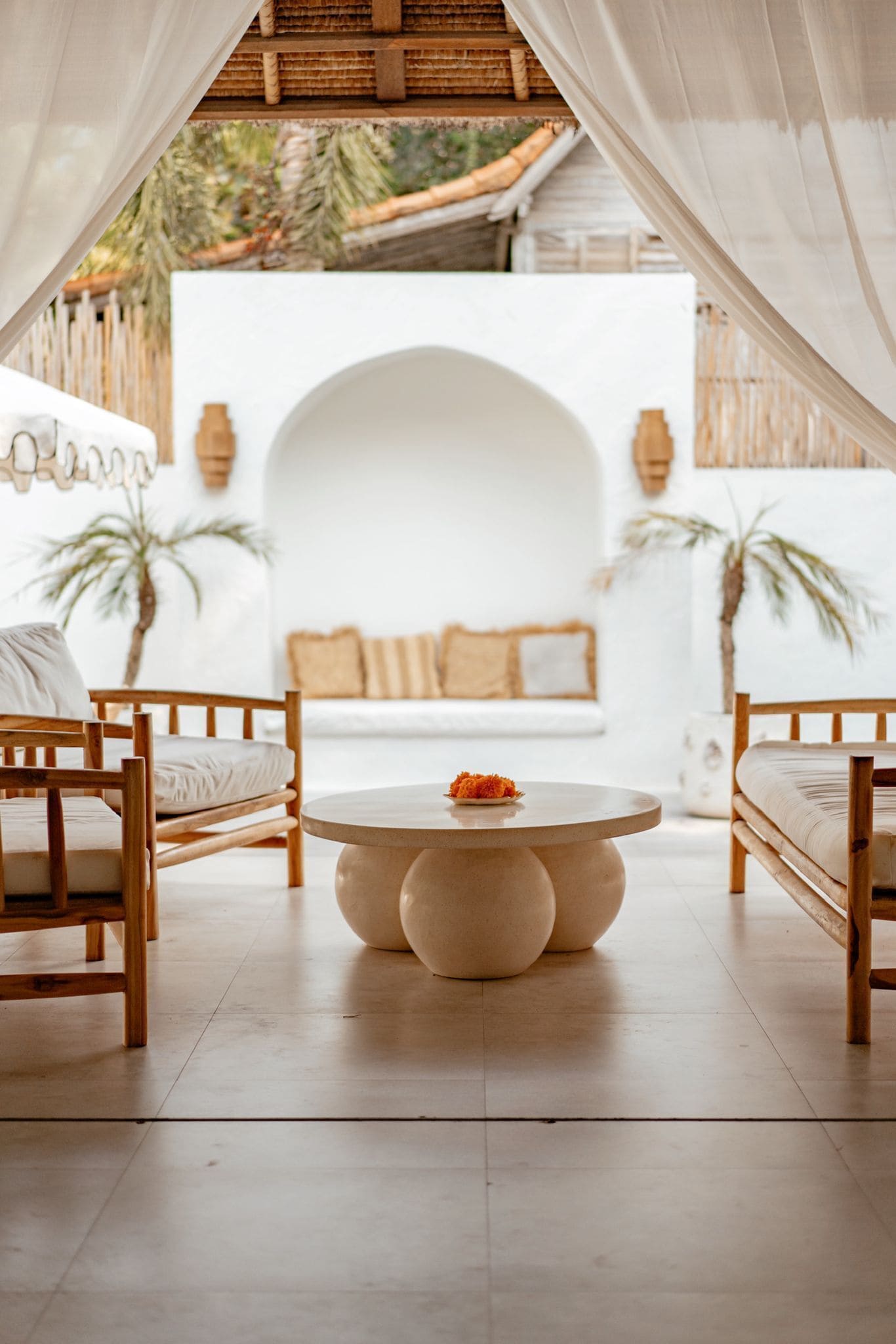 three-bedroom private villa | terrace/patio