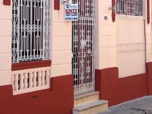 Façade de l’hébergement