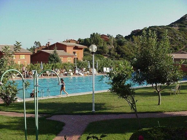 Alberca al aire libre 