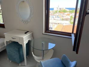 Small Double Room with Sea View | View from room - Ada Olympos Hotel (Bozcaada)