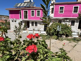 Fassade der Unterkunft