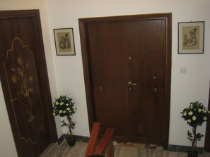 Interior entrance