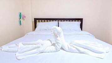 Minibar, desk, blackout drapes, free WiFi