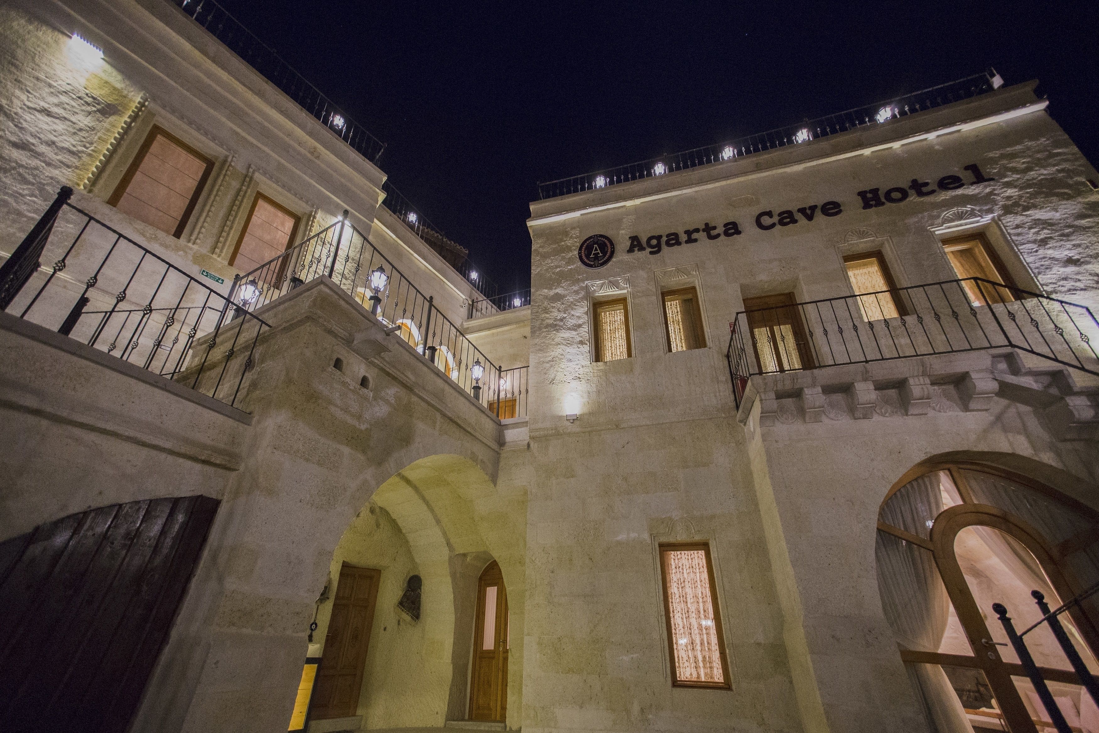 front of property – evening/night