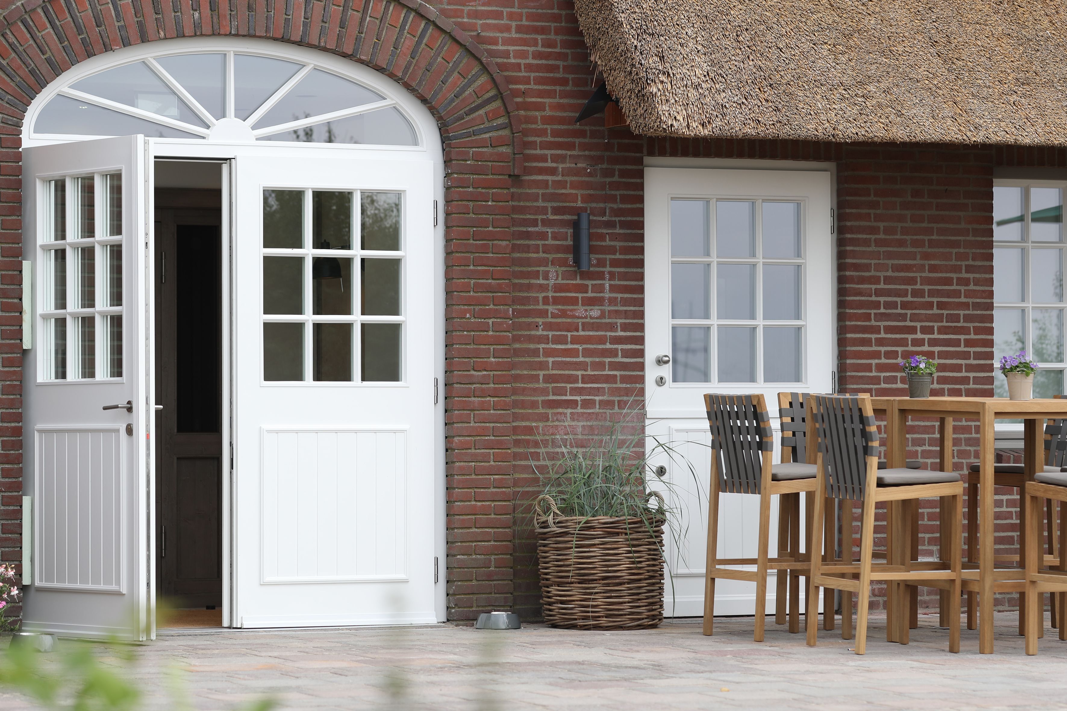 Entrada de la propiedad