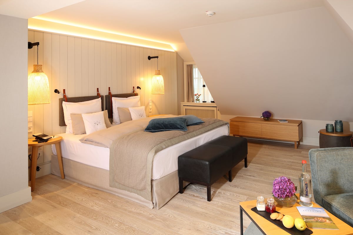 superior room, 1 double bed | hypo-allergenic bedding, free minibar, blackout curtains